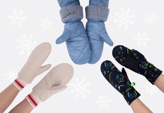 Fäustlinge Handschuhe für Kinder und Erwachsene selber nähen Fäustlinge Handschuhe für Kinder und Erwachsene selber nähen