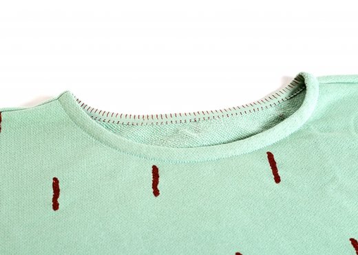 sewing neckline