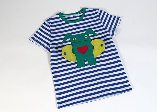monster t-shirt diy applique kids sewing tutorial