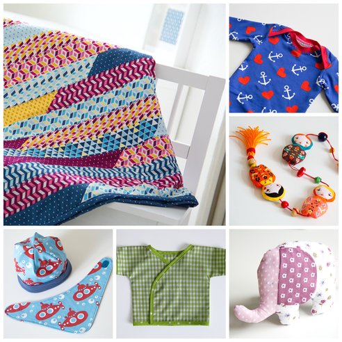Nähideen für Babies - sewing gifts for babies