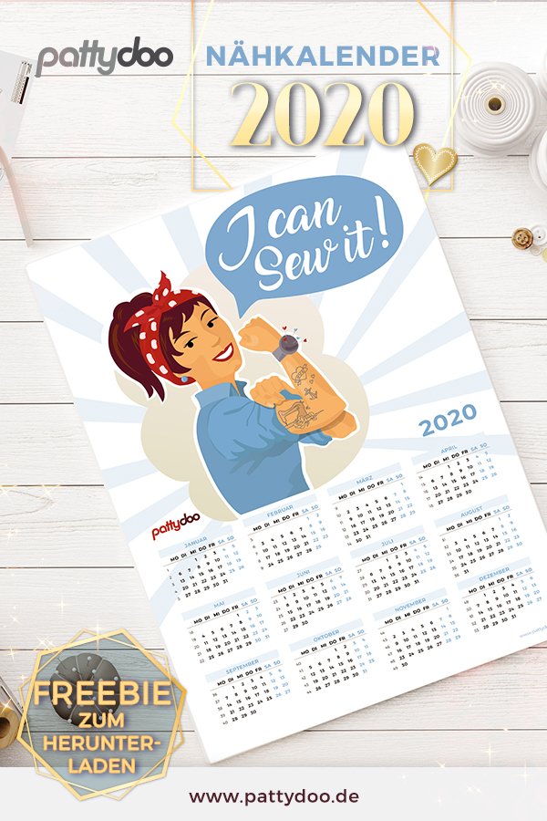 Pattydoo Jahreskalender 2020 